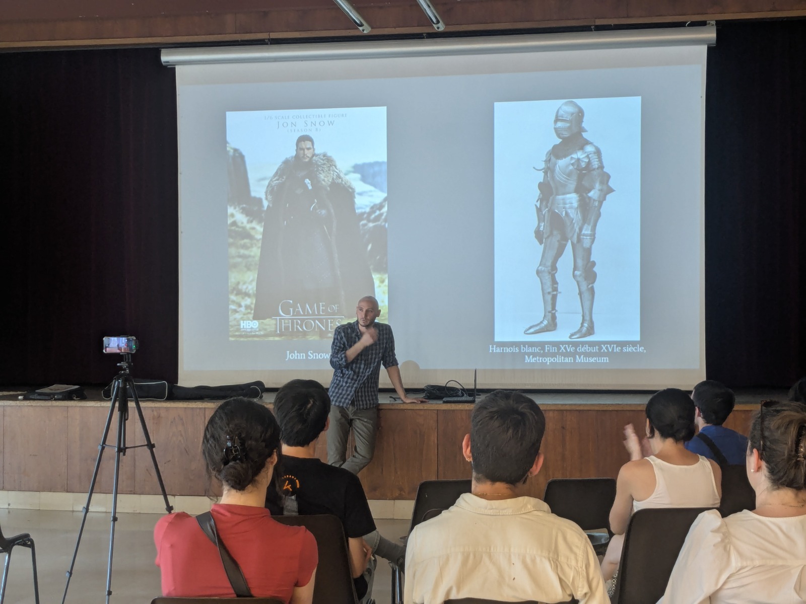 Seconde vue de la conférence Game of Thrones